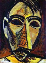 Haga click para ver la imagen ampliada head of a man 1907.jpg